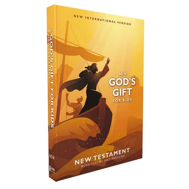 Niv, God's Gift for Kids New Testament with Psalms and Proverbs, Pocket-Sized, Paperback, Comfort Print