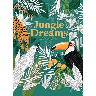 Jungle Dreams Colouring Book: Jungle Animals