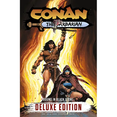 Conan the Barbarian Vol. 1: Bound in Black Stone Deluxe Edition