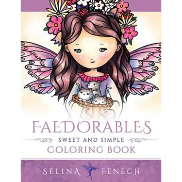 Faedorables - Sweet and Simple Coloring Book