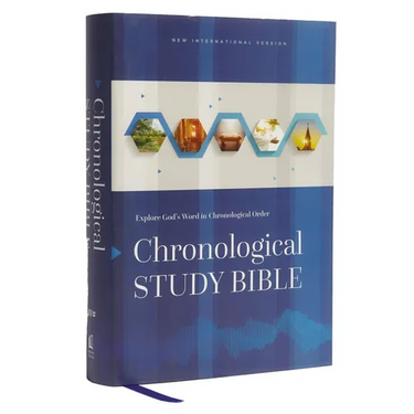 Niv, Chronological Study Bible, Hardcover, Comfort Print: Holy Bible, New International Version