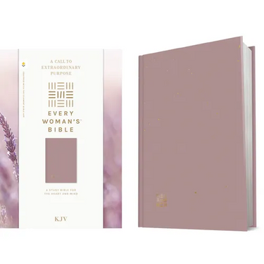 KJV Every Woman's Bible, Filament Enabled (Hardcover, Plum, Red Letter)