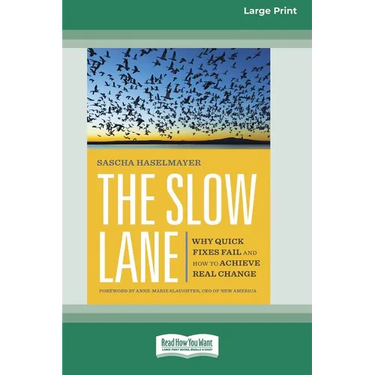 The Slow Lane: Why Quick Fixes Fail and How to Achieve Real Change (16pt Large Print Edition)