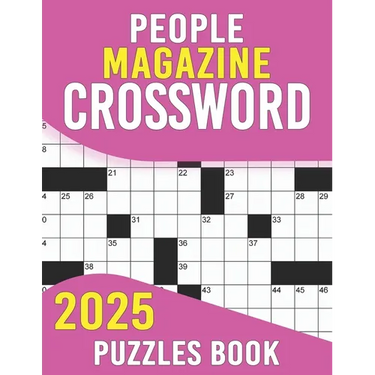 People Magazine Crossword Puzzles Book 2025: Explore History, Celebrities, and More in Every Puzzle!