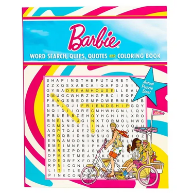 Barbie Word Search, Quips, Quotes, and Coloring Book