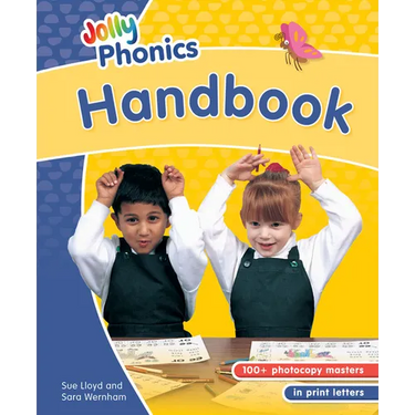Jolly Phonics Handbook: In Print Letters (American English Edition)