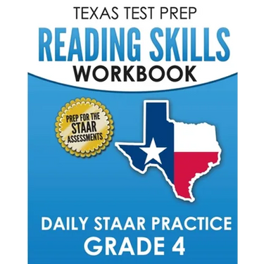 TEXAS TEST PREP Reading Skills Workbook Daily STAAR Practice Grade 4: Preparation for the STAAR Reading Tests