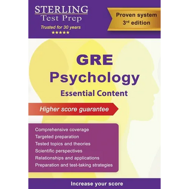 GRE Psychology: Comprehensive Review for GRE Psychology Subject Test