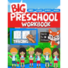 Big Preschool Workbook: Tracing Letters, Lines, and Big Numbers for Preschoolers and Toddlers 2-5 years: Preschool Learning Activities at Home for Kid