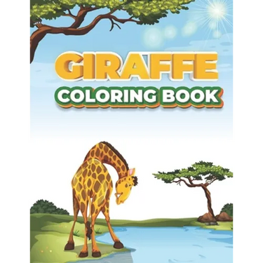 Giraffe Coloring Book: Giraffe Coloring Book 60 Pages for kids