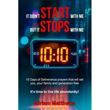 It didn't start with me, but it stops with me