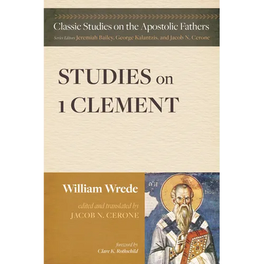 Studies on First Clement