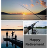 Fishing Retirement Guest Book (Hardcover): Retirement book, retirement gift, Guestbook for retirement, message book, memory book, keepsake, fishing re