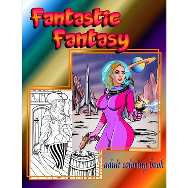 Fantastic Fantasy adult coloring book