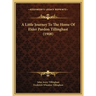 A Little Journey To The Home Of Elder Pardon Tillinghast (1908)