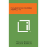 Homeopathic Materia Medica, V1