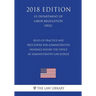Rules of Practice and Procedure for Administrative Hearings Before the Office of Administrative Law Judges (US Department of Labor Regulation) (DOL) (