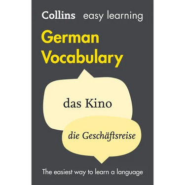 Easy Learning German Vocabulary: Trusted support for learning
