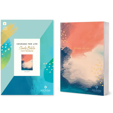 NLT Courage for Life Study Bible for Women, Filament Enabled (Softcover)