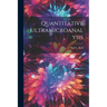 Quantitative Ultramicroanalysis