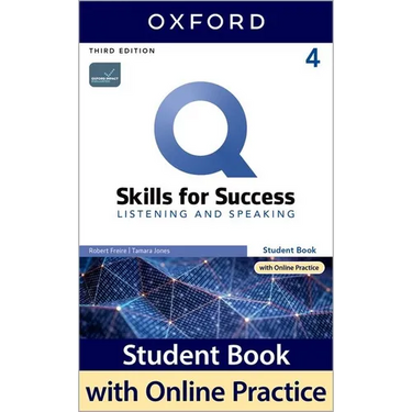 Q3e 4 Listening and Speaking Student Book and IQ Online Pack