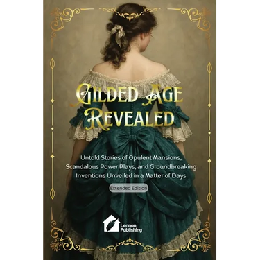 Gilded Age Revealed: Untold Stories of Opulent Mansions, Scandalous Power Plays, and Groundbreaking Inventions Unveiled in a Matter of Days