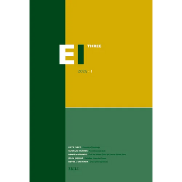Encyclopaedia of Islam - Three 2025-1