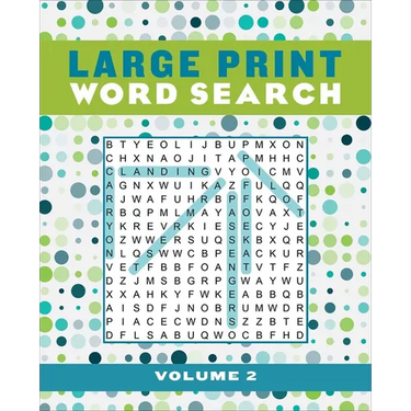 Large Print Word Search Volume 2