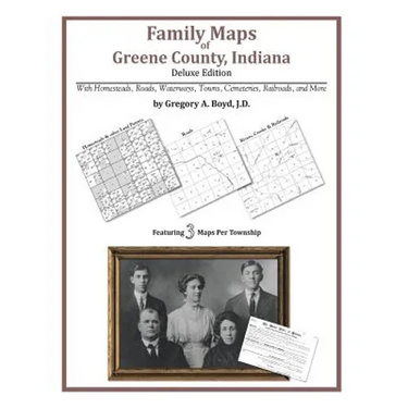 Family Maps of Greene County, Indiana