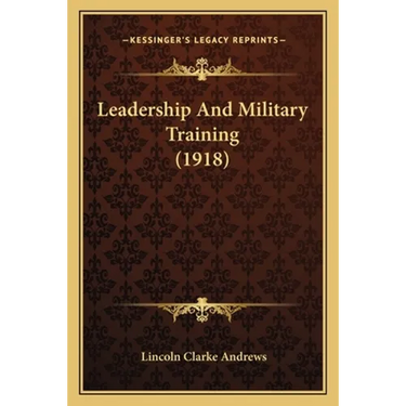 Leadership and Military Training (1918)