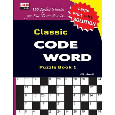 Classic CODE WORD Puzzle Book
