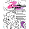 Activity puzzle: book for kids ages 6-10 years old: Sudoku, Word puzzle, Tik Tak Toe and more funny games for smart kids