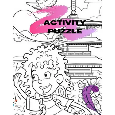 Activity puzzle: book for kids ages 6-10 years old: Sudoku, Word puzzle, Tik Tak Toe and more funny games for smart kids