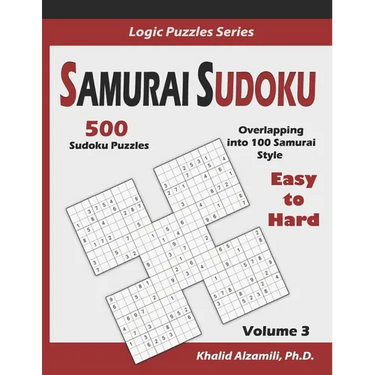 Samurai Sudoku: 500 Easy to Hard Sudoku Puzzles Overlapping into 100 Samurai Style