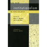The New Institutionalism in Sociology