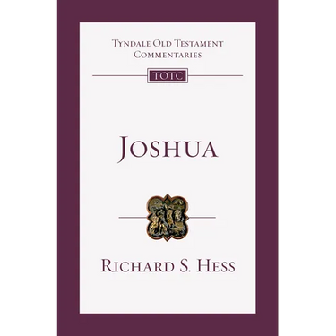 Joshua: An Introduction and Commentary Volume 6
