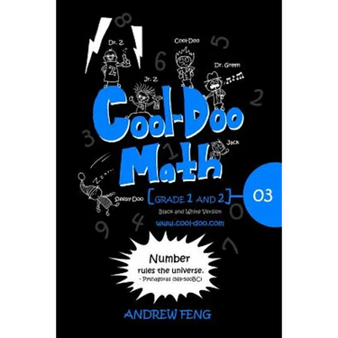 Cool-Doo Math - Grade 1&2 - Vol.03 - Black & White Version