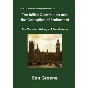 The British Constitution and the Corruption of Parliament