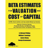 Beta Estimates for Valuation and Cost of Capital, As of the End of 1st Quarter, 2019