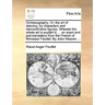 Orchesography. Or, the art of dancing, by characters and demonstrative figures. Wherein the whole art is explain'd; ... an exact and just translation