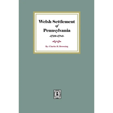 Welsh Settlement of Pennsylvania