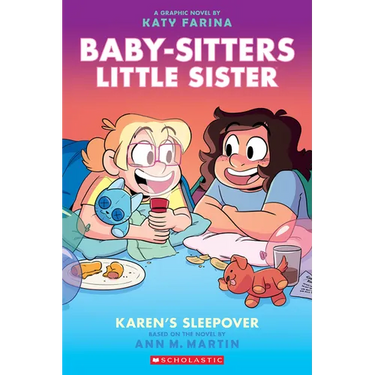 Karen's Sleepover: A Graphic Novel (Baby-Sitters Little Sister #8)