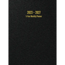2023 - 2027 5-Year Monthly Planner: 60-Month Calendar (Black) - Large