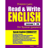 Preston Lee's Read & Write English Lesson 1 - 20 For Russian Speakers