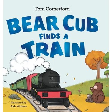 Bear Cub Finds a Train