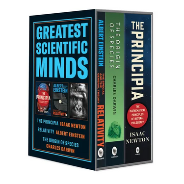 Greatest Scientific Minds: Charles Darwin, Albert Einstein, Isaac Newton: Boxed Set of 3