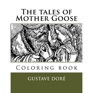 The tales of Mother Goose: Coloring book