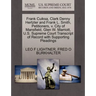 Frank Cuiksa, Clark Denny Hertzler and Frank L. Smith, Petitioners, V. City of Mansfield, Glen W. Marriott, U.S. Supreme Court Transcript of Record wi