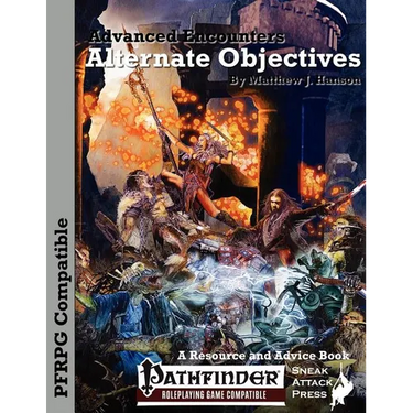 Advanced Encounters: Alternate Objectives (PFRPG)