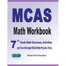 MCAS Math Workbook: 7th Grade Math Exercises, Activities, and Two Full-Length MCAS Math Practice Tests